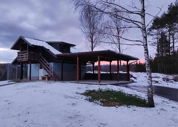 Pocitniska Hiska V Gozdnem Raju Vakantiehuis