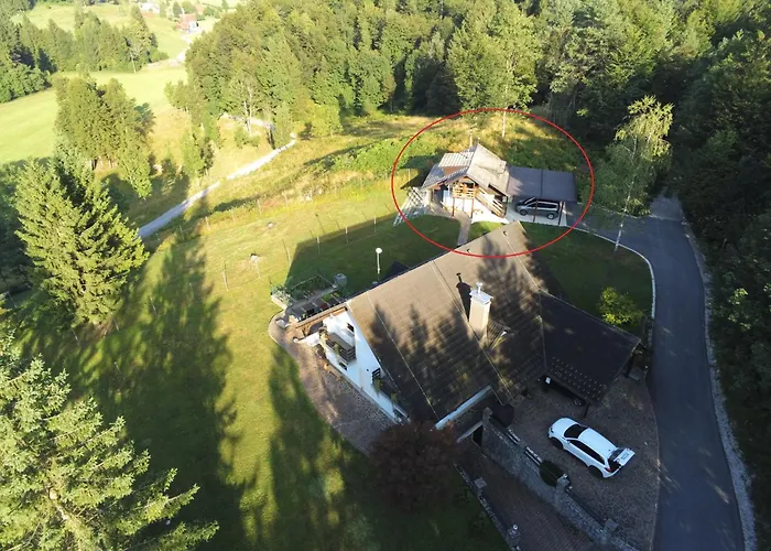 Počitniška hiša Pocitniska Hiska V Gozdnem Raju Crni Vrh